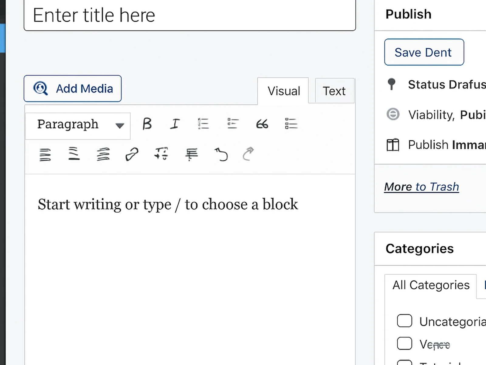 Blueprint Site detail